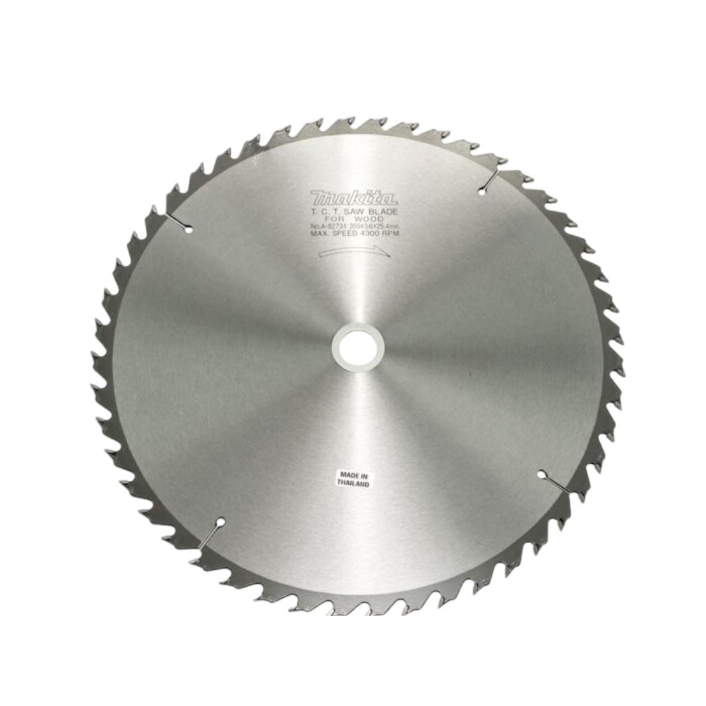 ใบเลื่อยวงเดือน MAKITA  A82731 สำหรับตัดไม้ TCT ขนาด 355×254x48T 