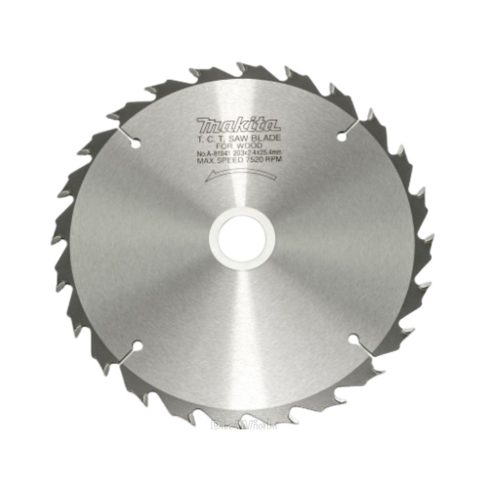 ใบเลื่อยวงเดือน MAKITA  A82096 สำหรับตัดไม้ TCT ขนาด 305×254x48T 