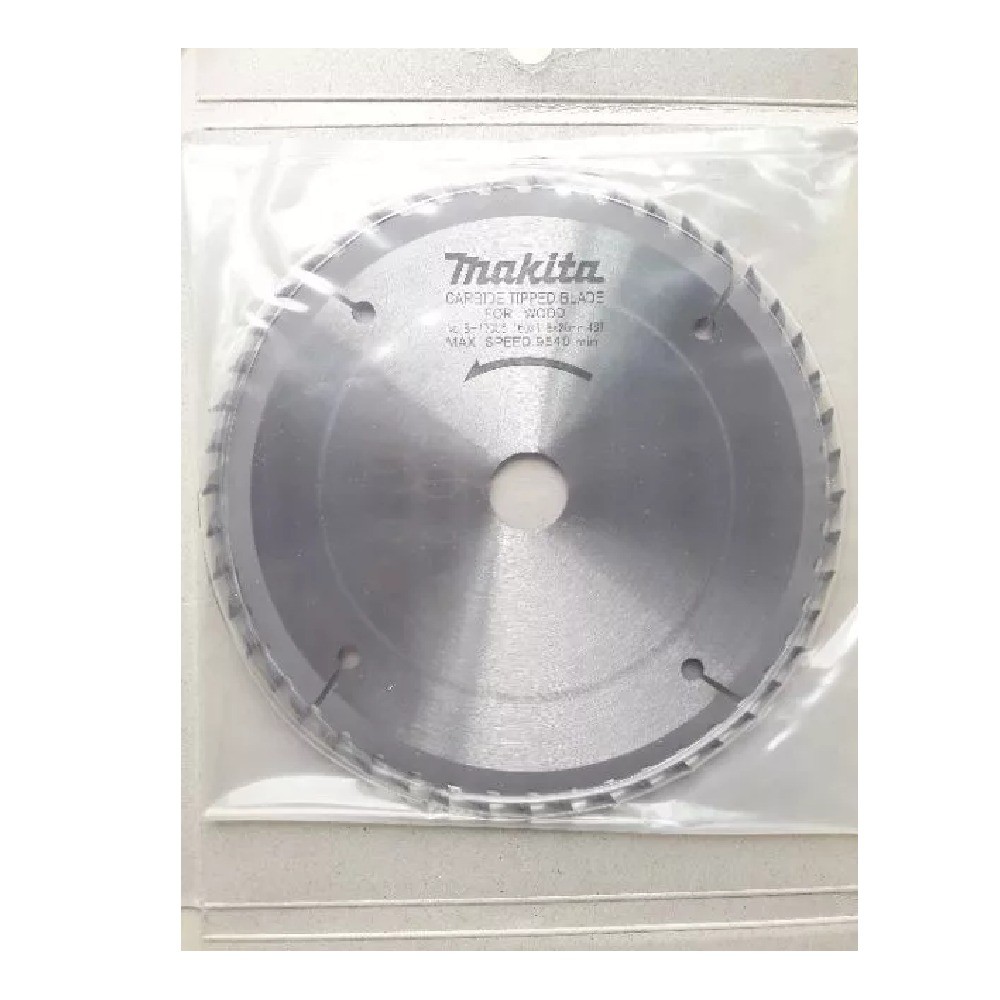 ใบเลื่อยวงเดือน MAKITA  B17005 สำหรับตัดไม้  TCT ขนาด 160x20x48T 