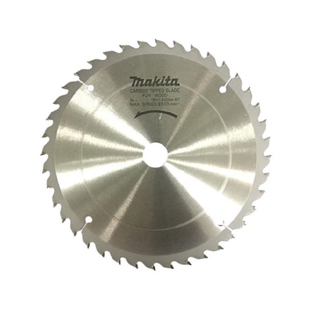 ใบเลื่อยวงเดือน MAKITA  A82482 สำหรับตัดไม้ TCT ขนาด 185x20x60T