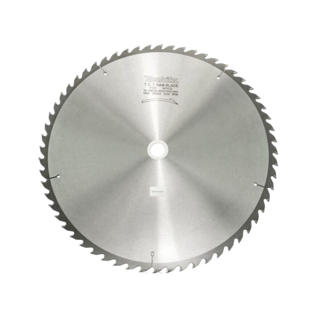 ใบเลื่อยวงเดือน MAKITA  A82183 สำหรับตัดไม้  TCT ขนาด 405×254x60T 