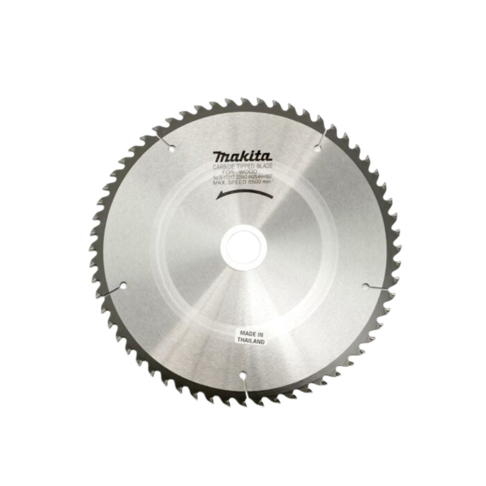 ใบเลื่อยวงเดือน MAKITA  B17217 สำหรับตัดไม้ TCT ขนาด 235×254x60T 