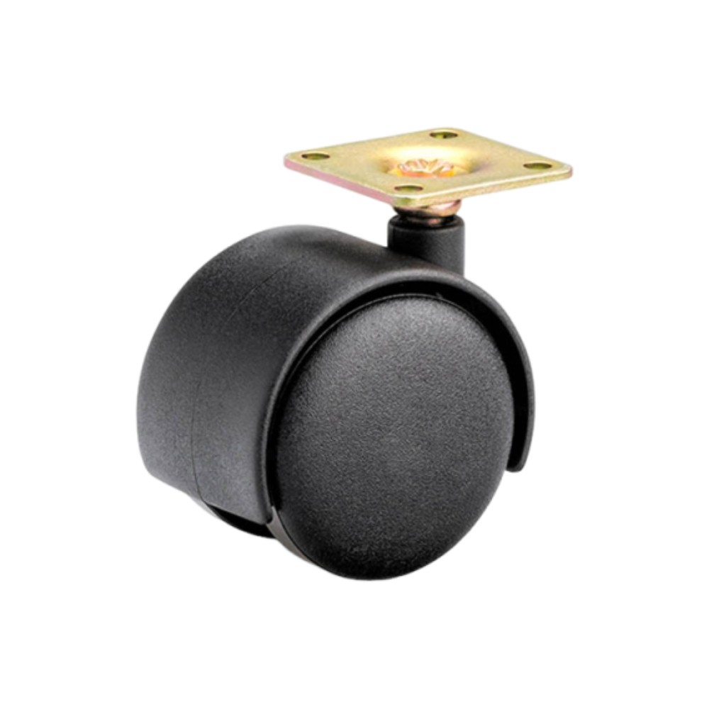 ลูกล้อเฟอร์นิเจอร์ แบบแป้น HAFELE FURNITURE CASTORS 49655014 ไม่มีเบรก ขนาด 40 มม