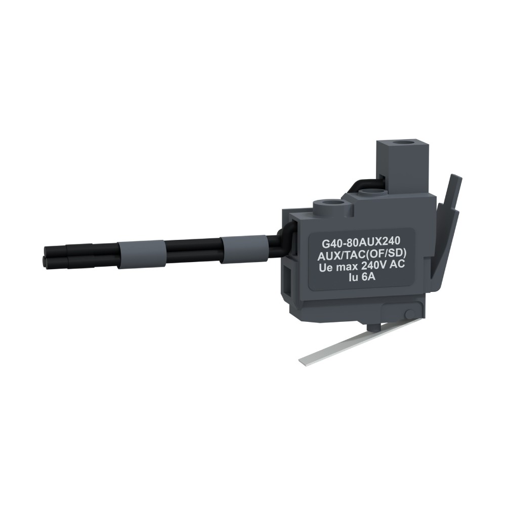 คอนแทคเสริม SCHNEIDER G40 80AUX240 ปกรณ์เสริมสำหรับเบรกเกอร์รุ่น MCCB 400 800 แรงดัน 240V