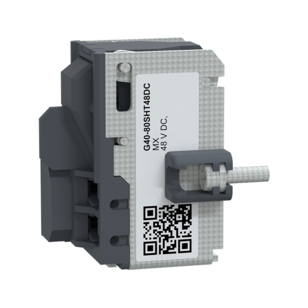 ชั้นทริป SCHNEIDER G40 80SHT48DC สำหรับเบรกเกอร์รุ่น MCCB 400 800 MX แรงดัน 48V DC