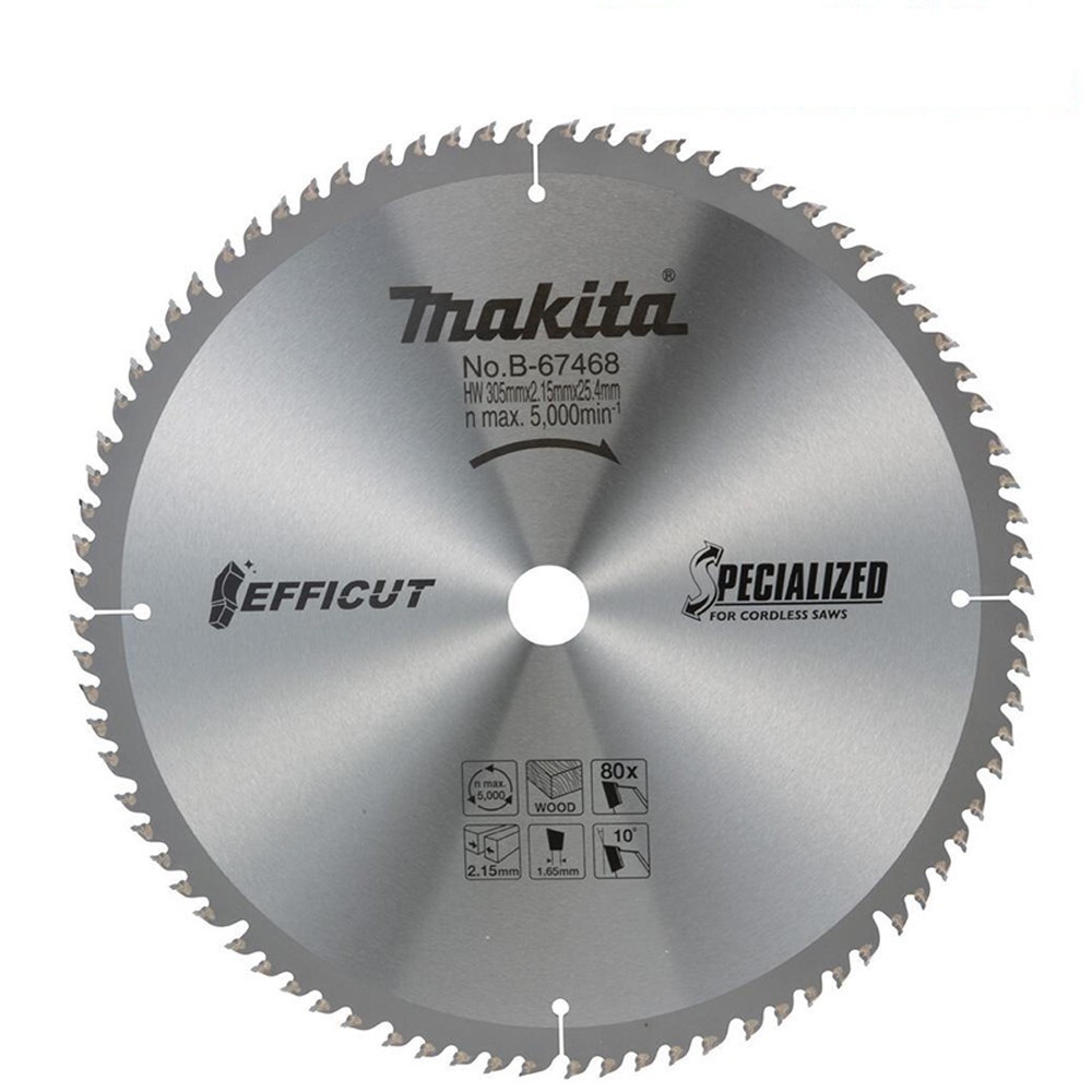 ใบเลื่อยว MAKITA  B67468  Efficut ขนาด 305×254x80T LS1219L