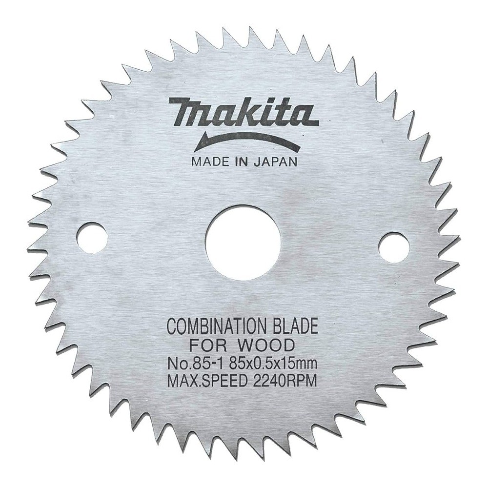 ใบเลื่อยวงเดือน MAKITA  7922590 สำหรับตัดไม้  TCT ขนาด 85x15x50T 