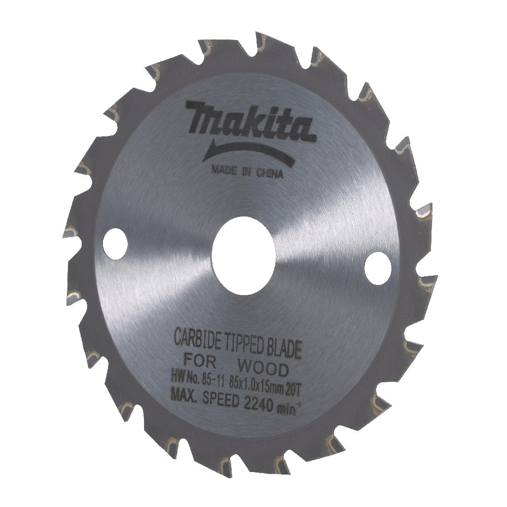 ใบเลื่อยวงเดือน MAKITA 7926235  TCT ขนาด 85x15x20T 