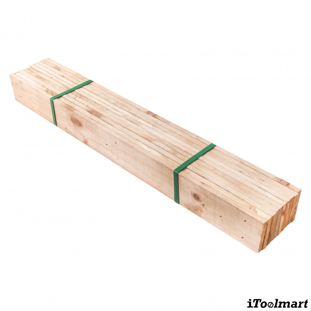 ไม้สนพาเลท BASIC INDUSTRIAL ขนาด 1 2 x 4 นิ้ว ยาว 100 ซม   จำนวน 10 ท่อน 