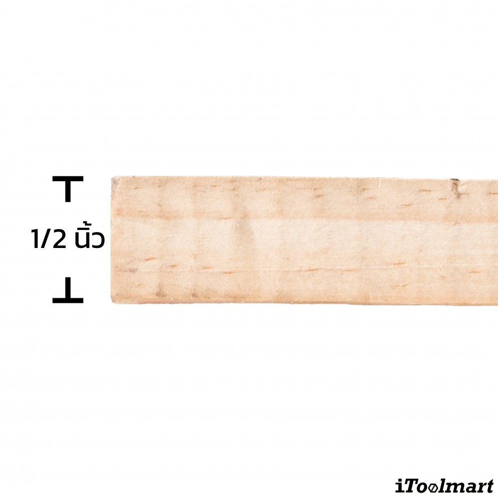 ไม้สนพาเลท BASIC INDUSTRIAL ขนาด 1 2 x 4 นิ้ว ยาว 100 ซม   จำนวน 10 ท่อน 