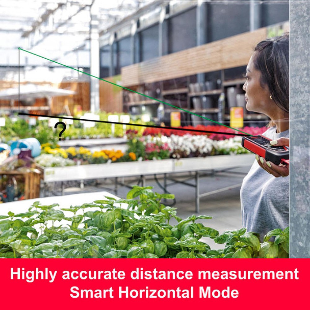 เครื่องวัดระยะเลเซอร์ Leica DISTO D2G Laser Distance Meter ระยะการวัด 120 เมตร  แสงเลเซอร์สีเขียว