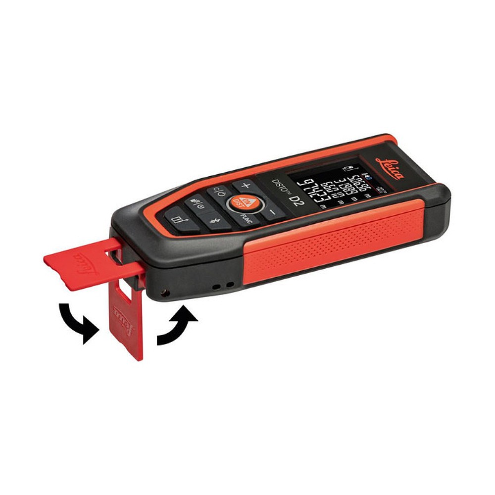 เครื่องวัดระยะเลเซอร์ Leica DISTO D2 Laser Distance Meter ระยะการวัด 150 เมตร  แสงเลเซอร์สีแดง