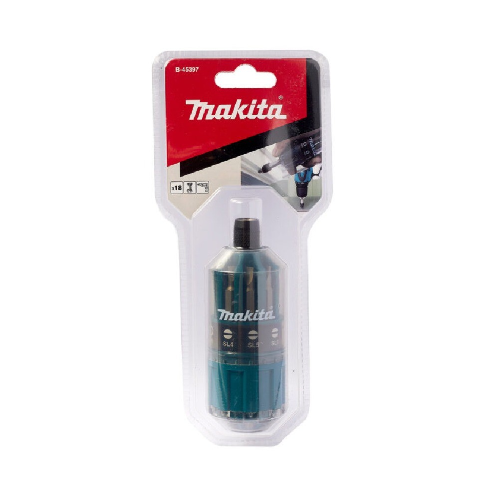ชุดดอกไขควง MAKITA B45397 18 ชิ้น