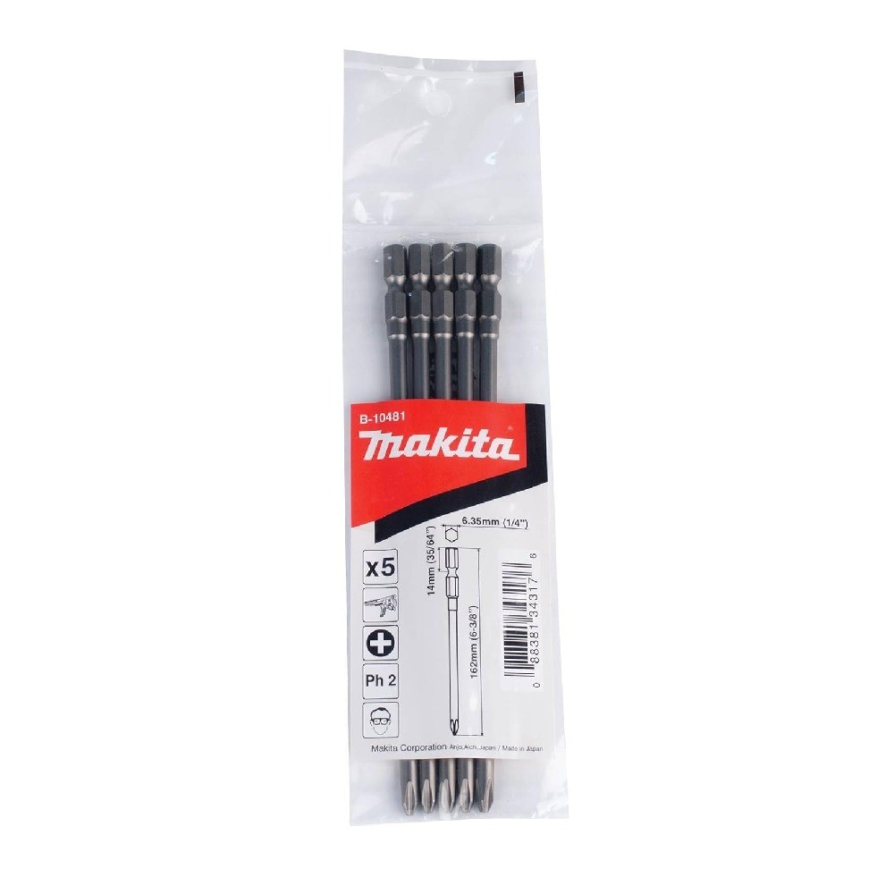 ดอกไขควง MAKITA B10481  EForm ขนาด PH2x162 mm NZ