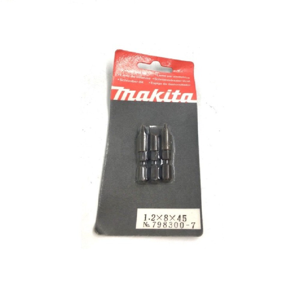 ดอกไขควง MAKITA 7983007   ขนาด SL 12x8x45 mm NZ