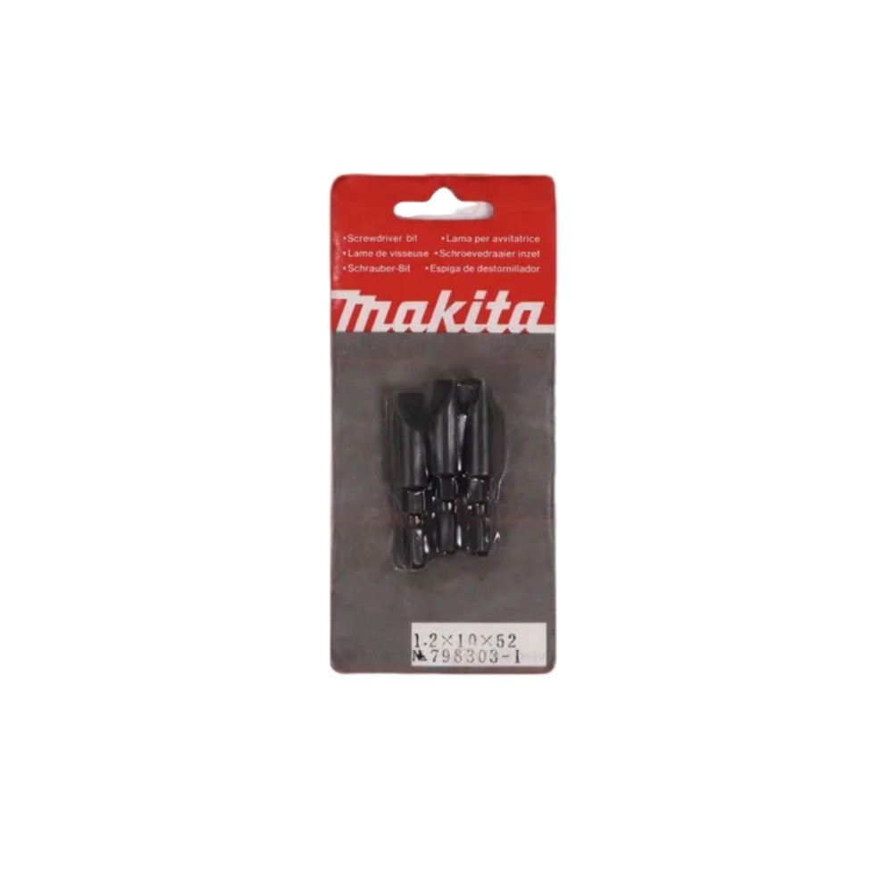 ดอกไขควง MAKITA 7983031 ขนาด SL 12x10x52 mm NZ