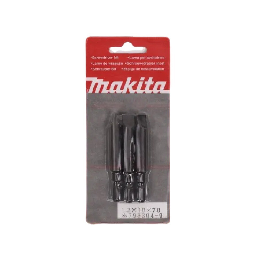 ดอกไขควง MAKITA 7983049 ขนาด SL 12x10x70 mm NZ