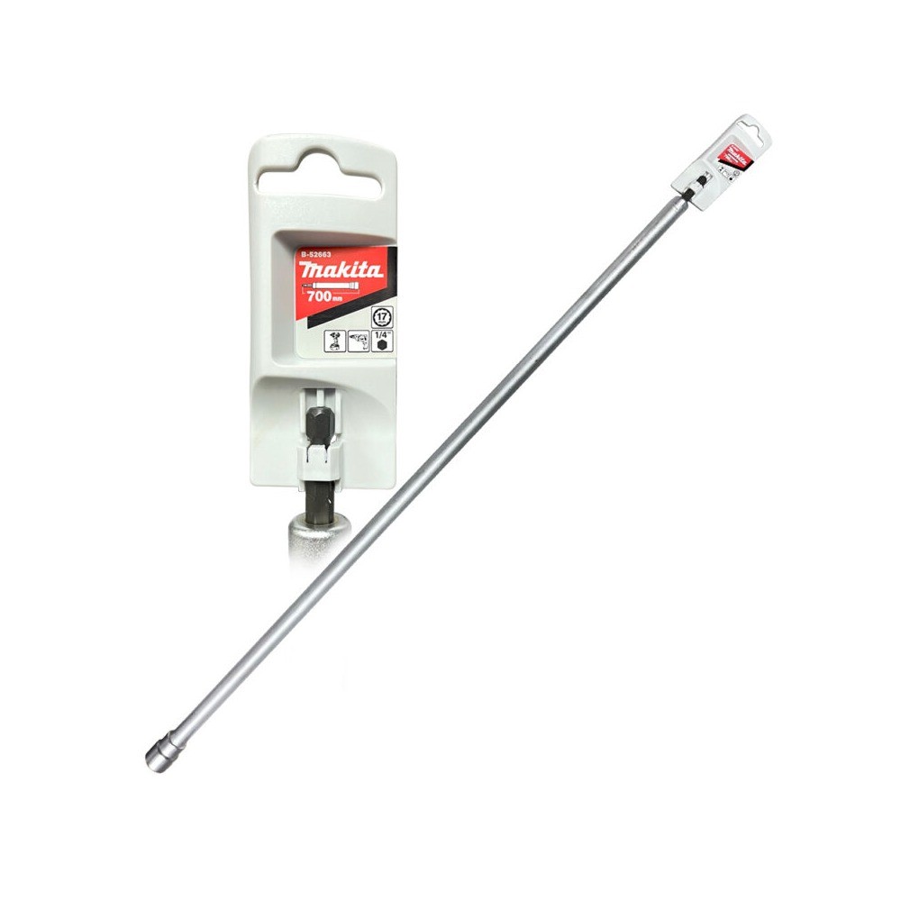 ดอกไขควงลูกบล็อกยาว MAKITA  B52663 ขนาด 17x700mm MZ