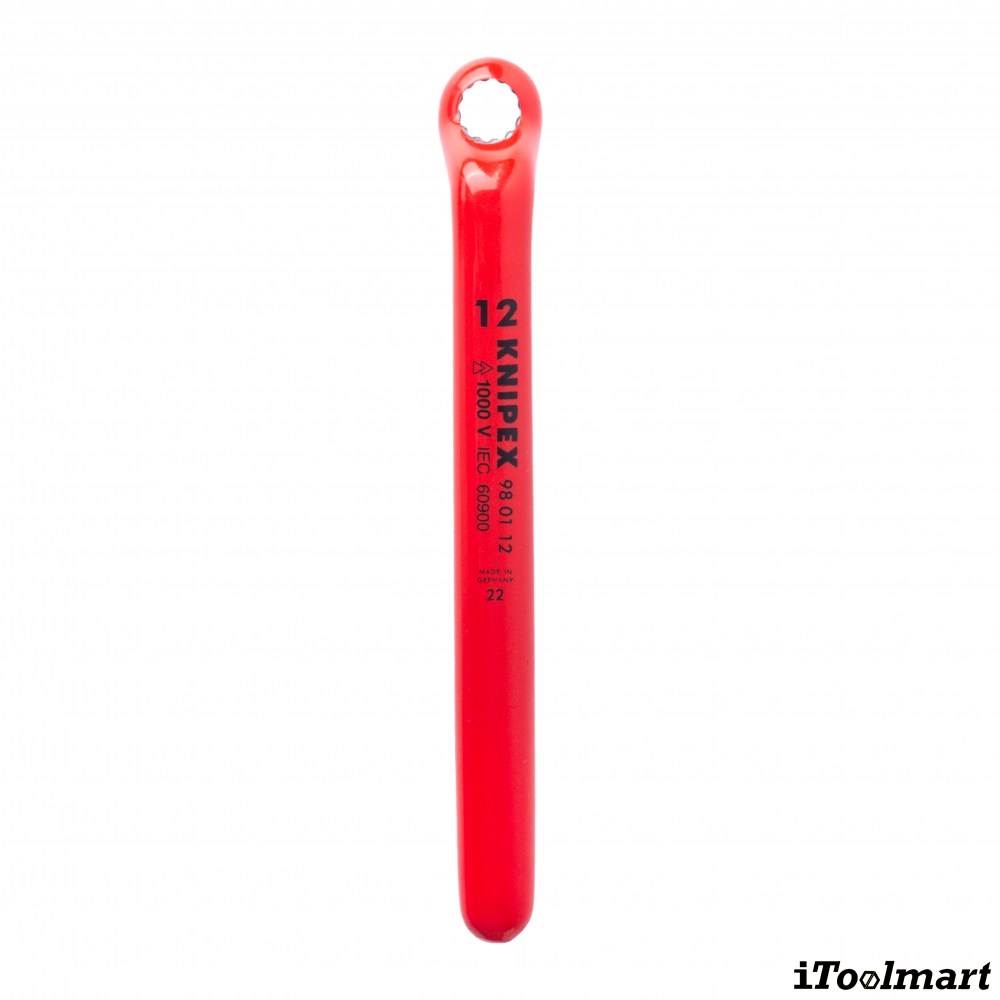 ประแจแหวน VDE KNIPEX 98 01 12 Box Wrench ขนาด 12 มม 