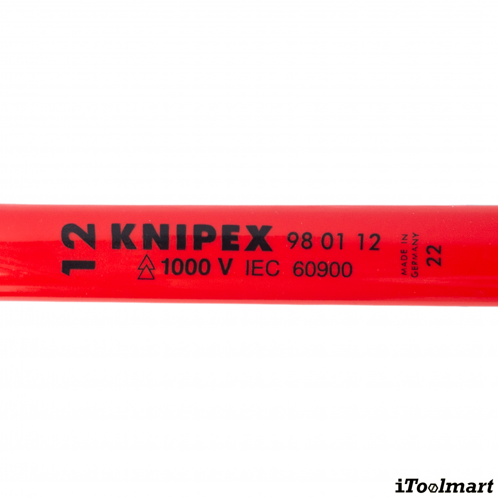 ประแจแหวน VDE KNIPEX 98 01 12 Box Wrench ขนาด 12 มม 