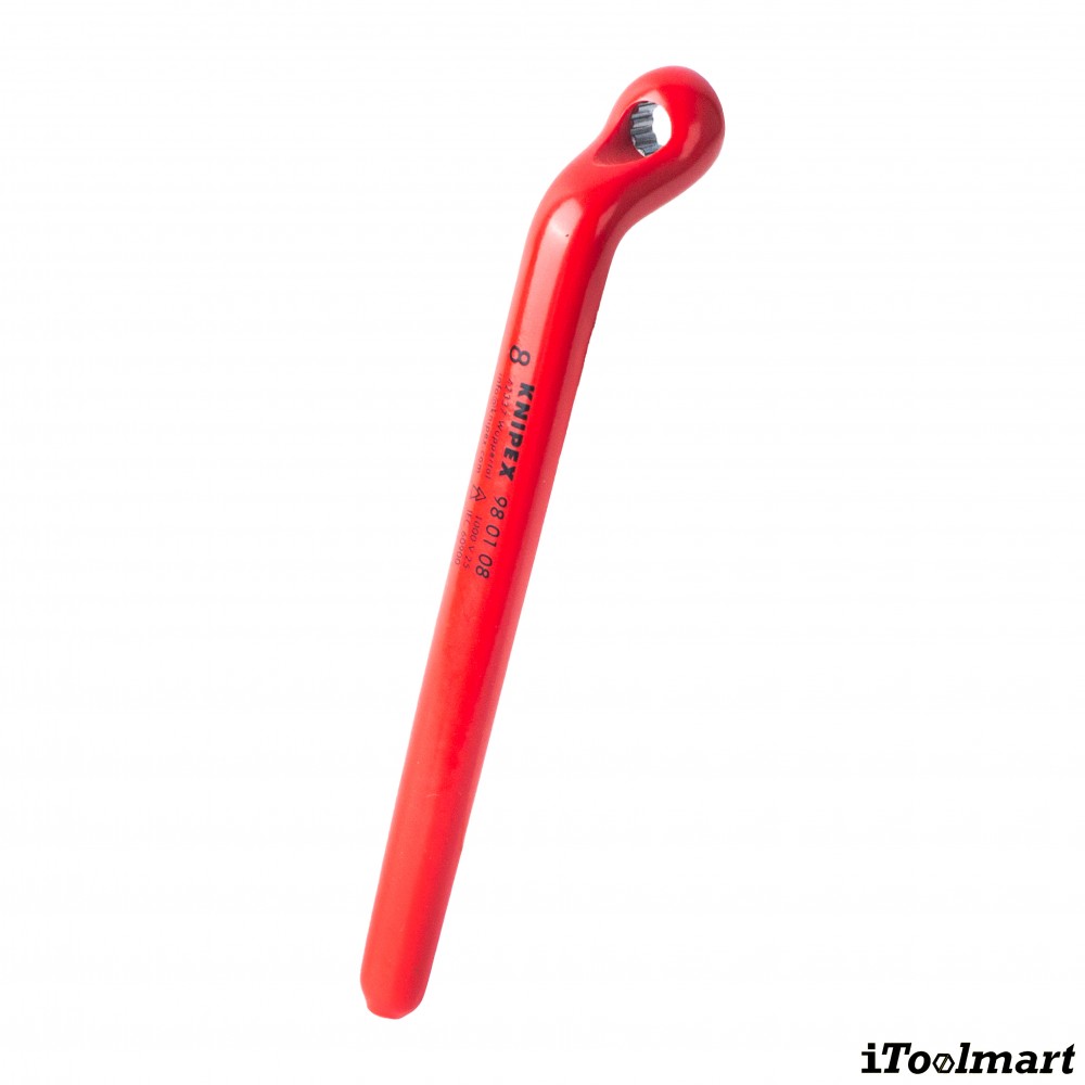 ประแจแหวน VDE KNIPEX 98 01 08 Box Wrench ขนาด 8 มม 
