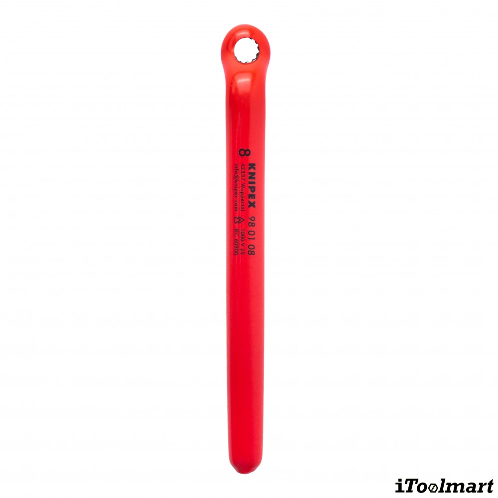ประแจแหวน VDE KNIPEX 98 01 08 Box Wrench ขนาด 8 มม 