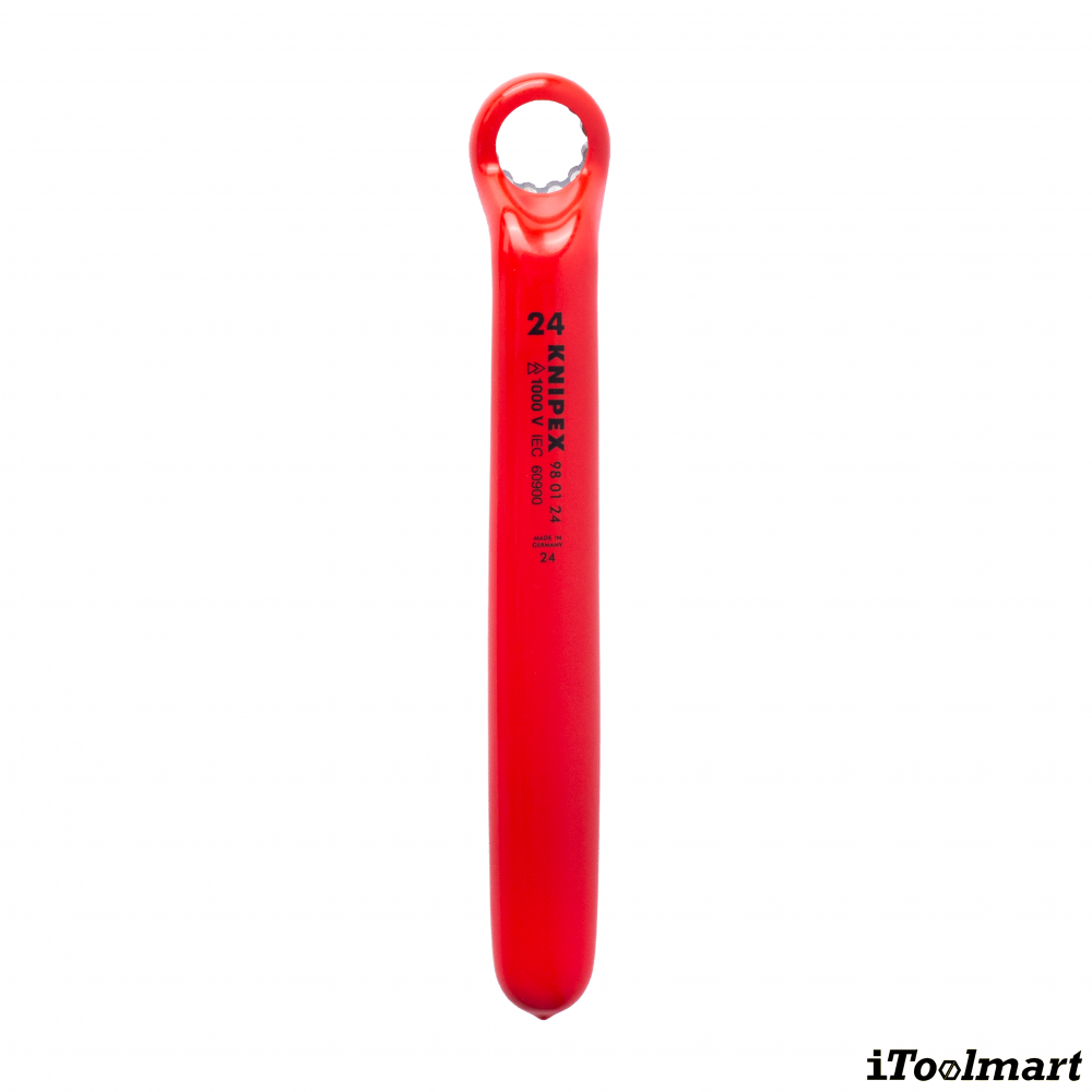 ประแจแหวน VDE KNIPEX 98 01 24 Box Wrench ขนาด 24 มม 