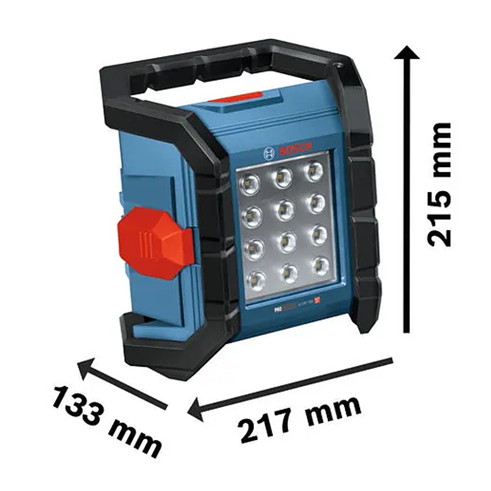 ไฟส่องสว่างไร้สาย BOSCH GLI18V 1500 Professional ความสว่างสูงสุด 1500 ลูเมน  ตัวเปล่า 
