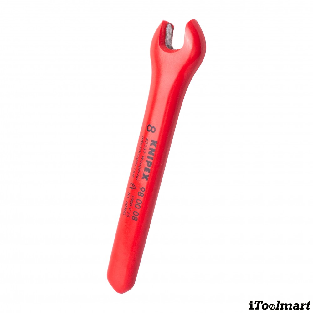 ประแจปากตาย VDE KNIPEX 98 00 08 Open end wrench ขนาด 8 มม 