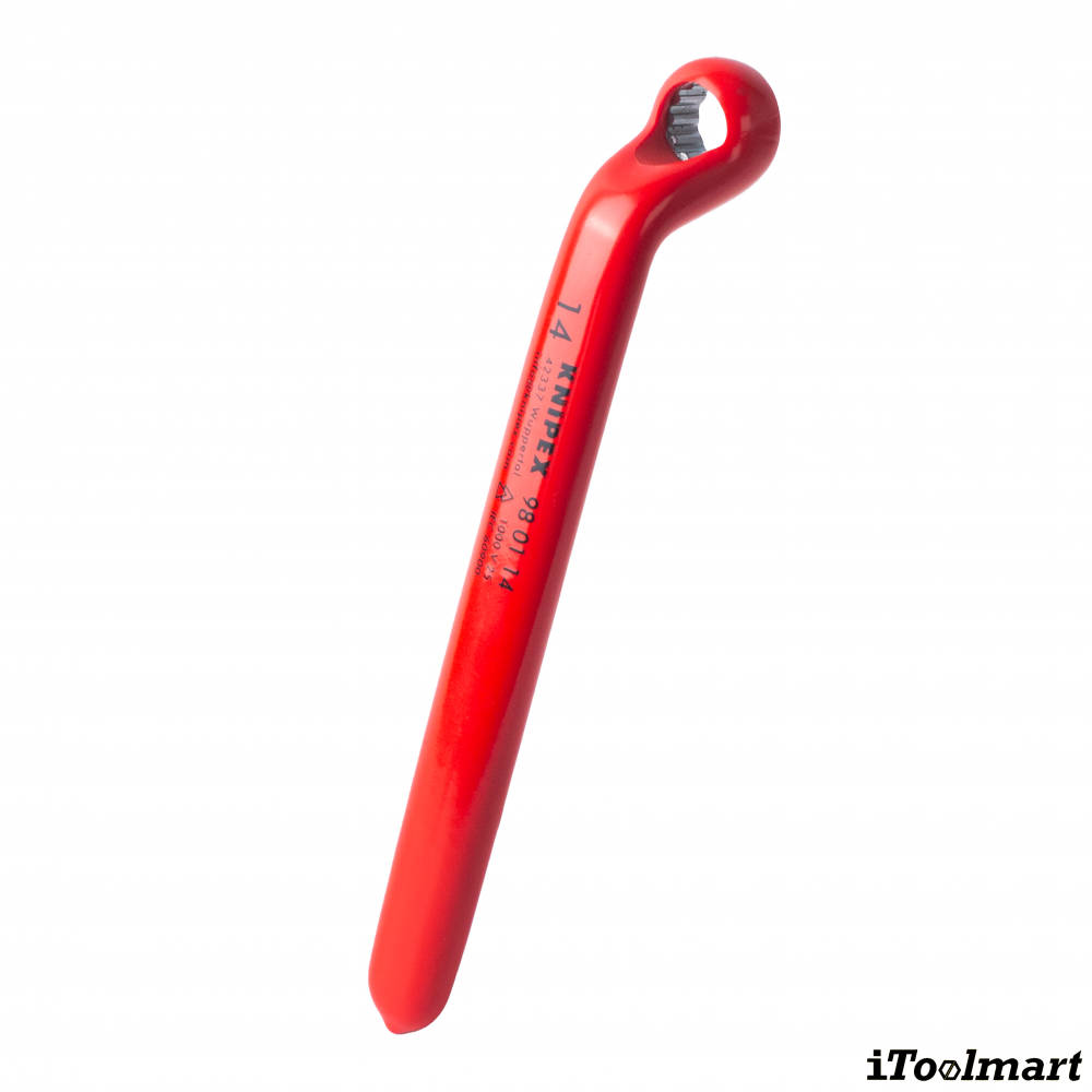 ประแจแหวน VDE KNIPEX 98 01 14 Box Wrench ขนาด 14 มม 