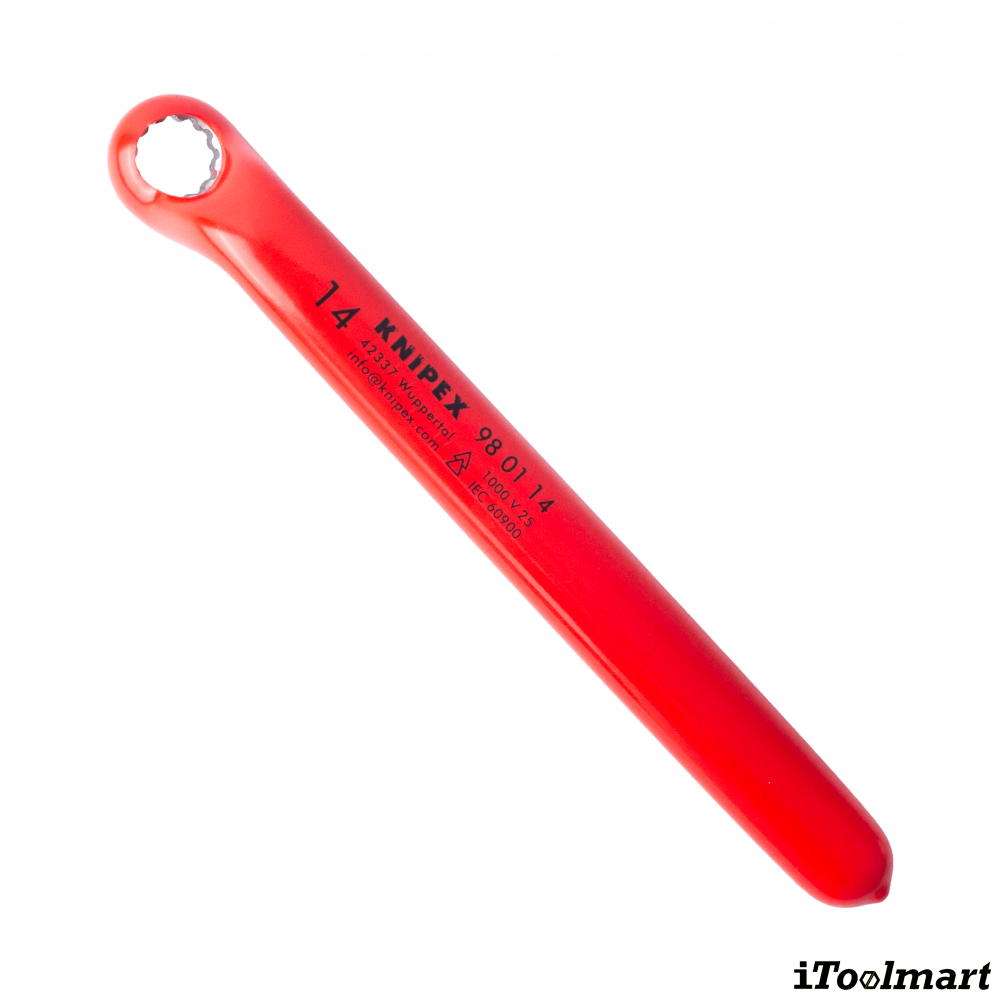 ประแจแหวน VDE KNIPEX 98 01 14 Box Wrench ขนาด 14 มม 