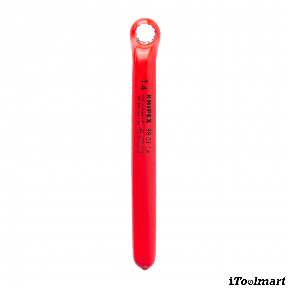 ประแจแหวน VDE KNIPEX 98 01 14 Box Wrench ขนาด 14 มม 