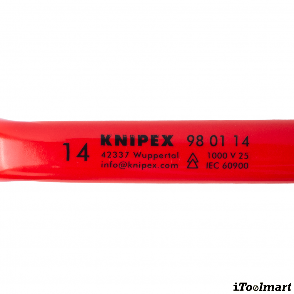 ประแจแหวน VDE KNIPEX 98 01 14 Box Wrench ขนาด 14 มม 