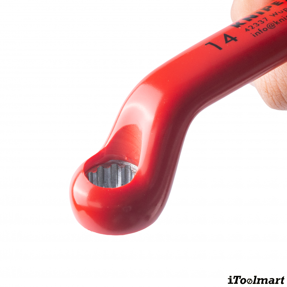 ประแจแหวน VDE KNIPEX 98 01 14 Box Wrench ขนาด 14 มม 