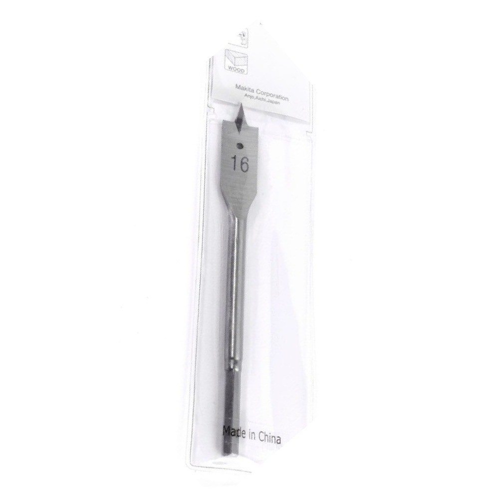 ดอกสว่านเจาะไม้ใบพาย  MAKITA D07733 ก้านกลม ขนาด  16x150mm 