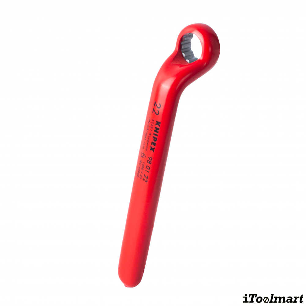 ประแจแหวน VDE KNIPEX 98 01 22 Box Wrench ขนาด 22 มม 