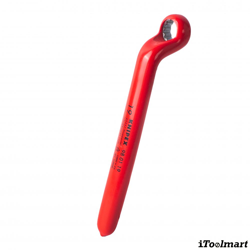 ประแจแหวน VDE KNIPEX 98 01 19 Box Wrench ขนาด 19 มม 