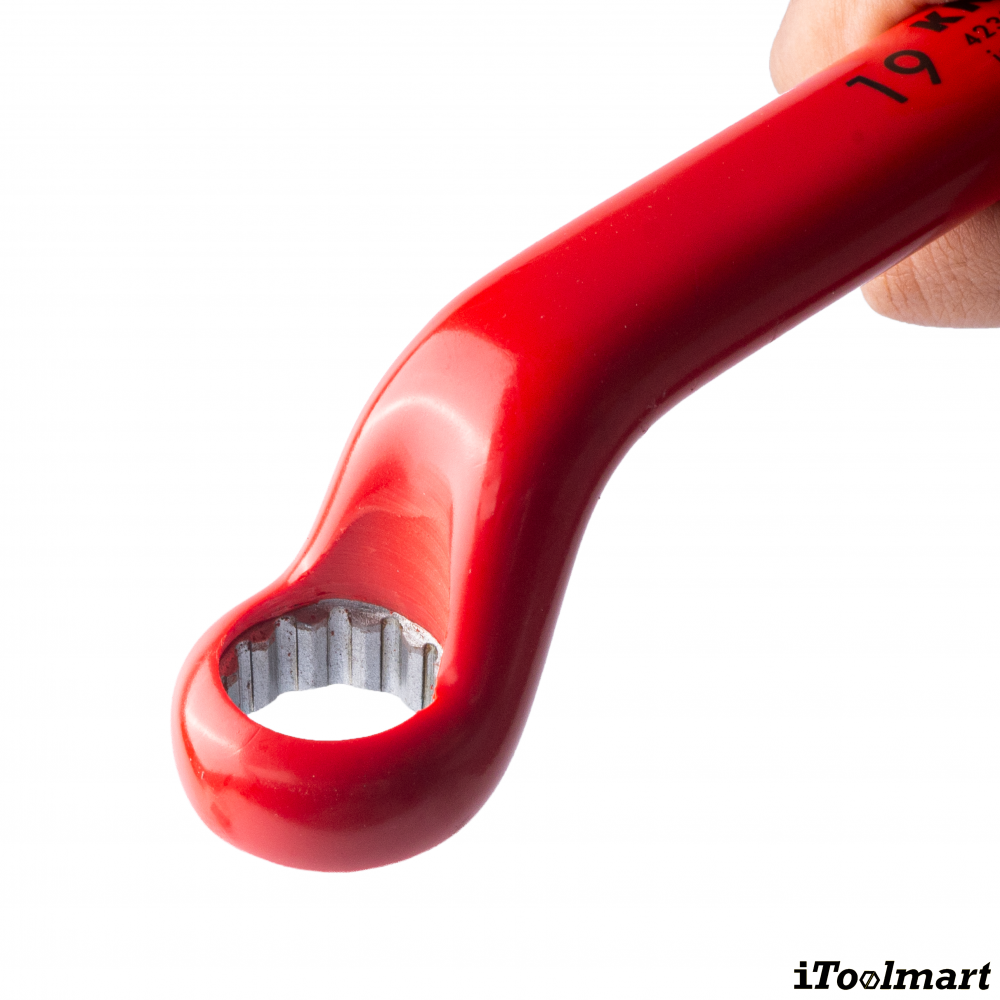 ประแจแหวน VDE KNIPEX 98 01 19 Box Wrench ขนาด 19 มม 
