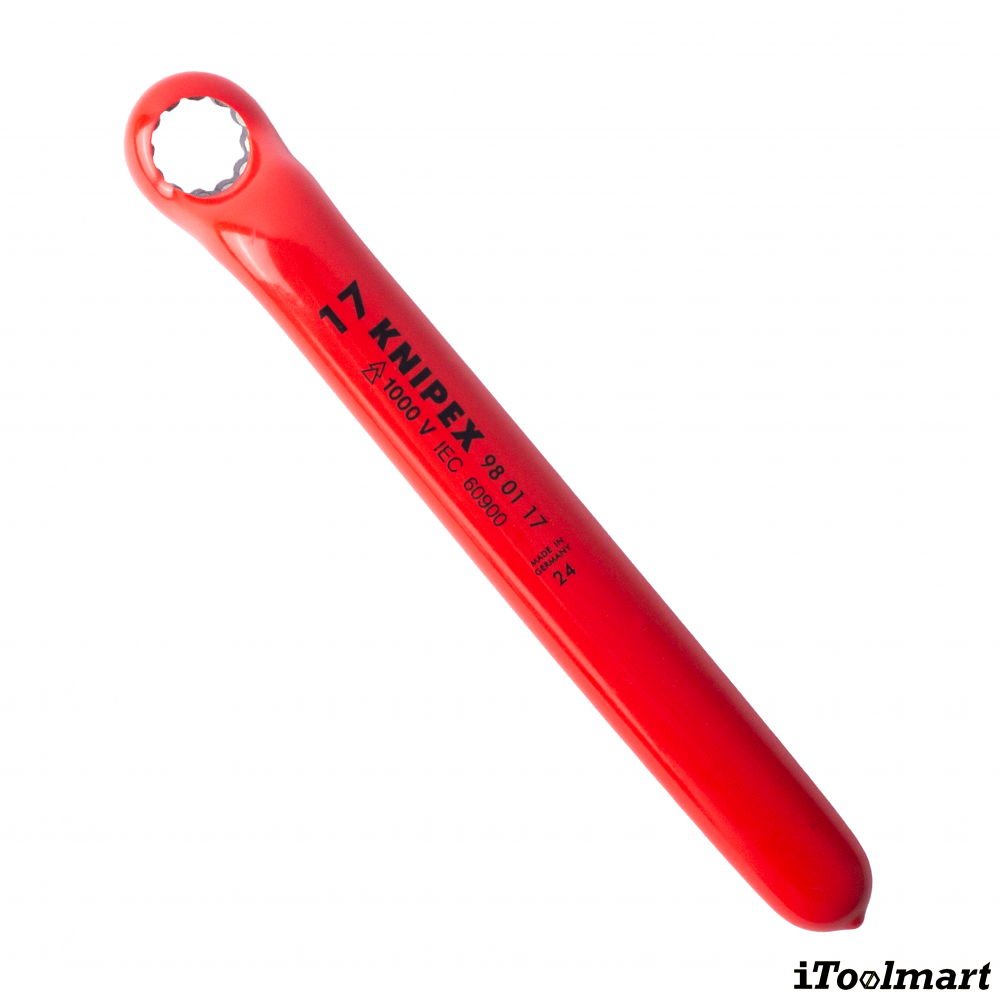 ประแจแหวน VDE KNIPEX 98 01 17 Box Wrench ขนาด 17 มม 