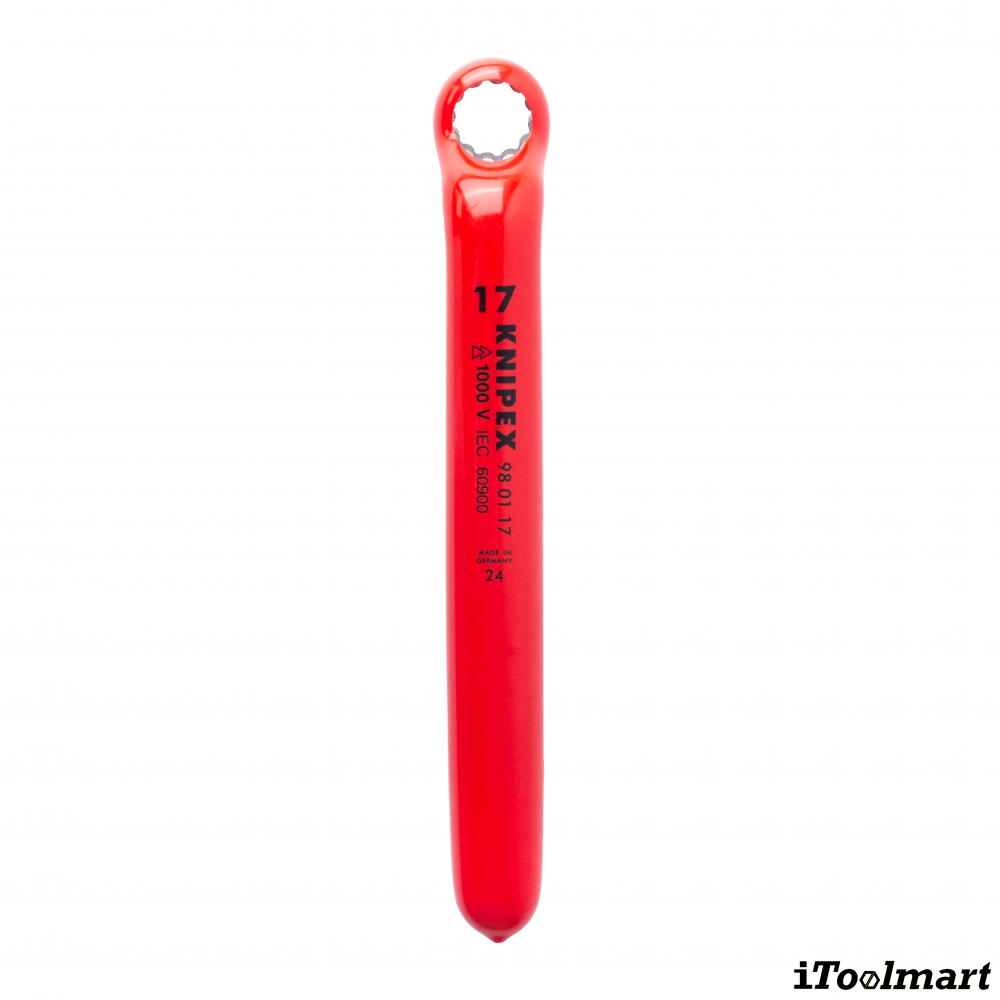 ประแจแหวน VDE KNIPEX 98 01 17 Box Wrench ขนาด 17 มม 