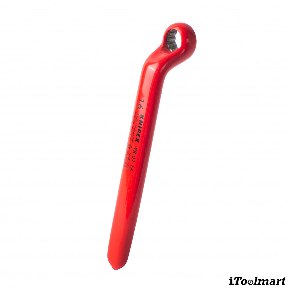 ประแจแหวน VDE KNIPEX 98 01 16 Box Wrench ขนาด 16 มม 