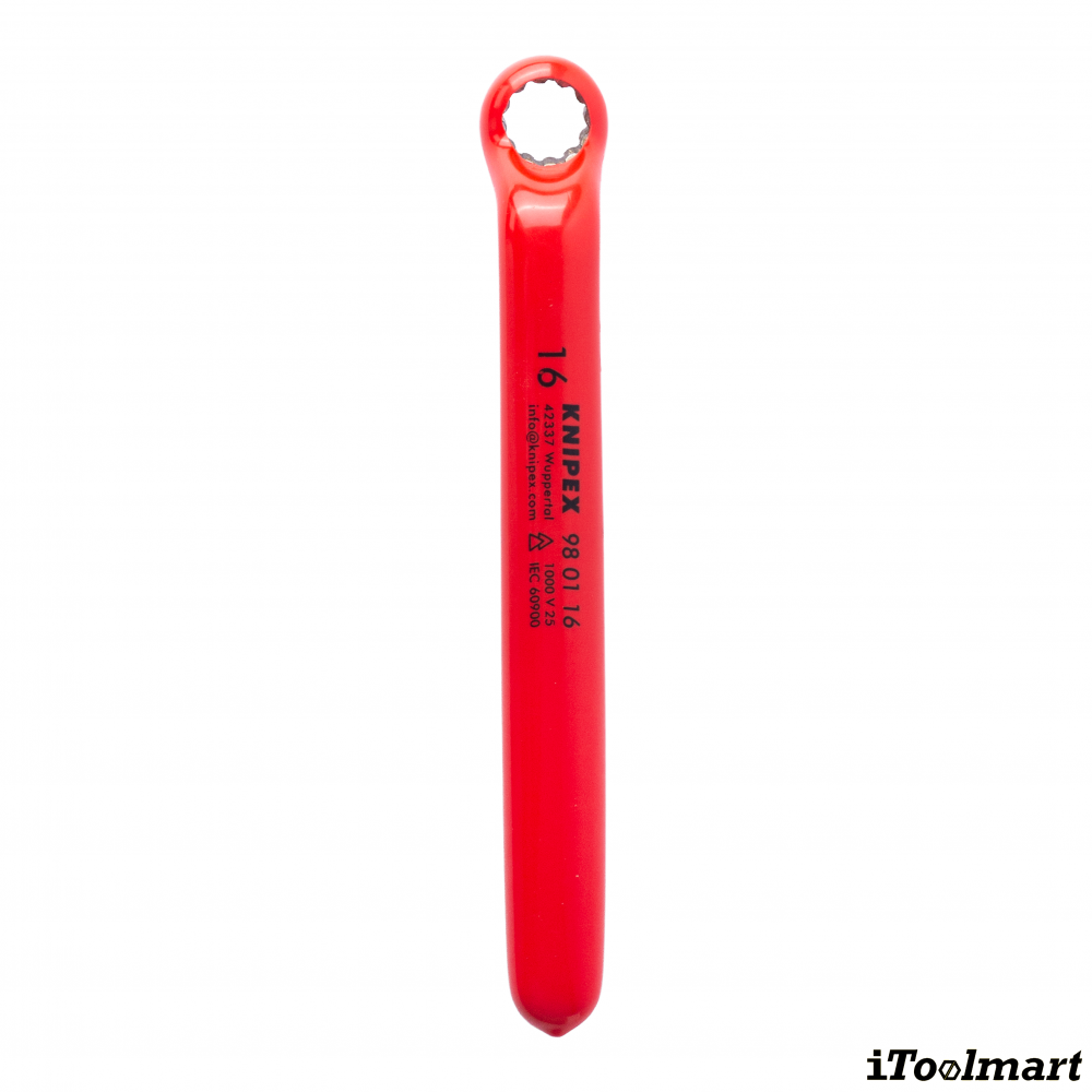 ประแจแหวน VDE KNIPEX 98 01 16 Box Wrench ขนาด 16 มม 