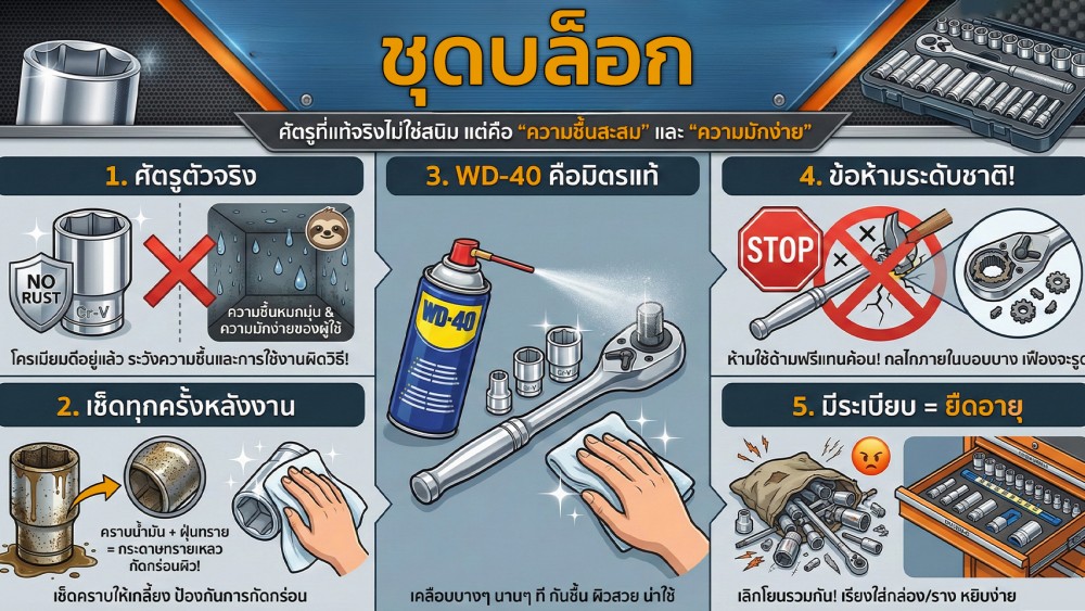CrV คืออะไร ทำไม ชุดบล็อก ถึงต้องใช้เหล็กแบบนี้ CrV คืออะไร ทำไม ชุดบล็อก ถึงต้องใช้เหล็กแบบนี้