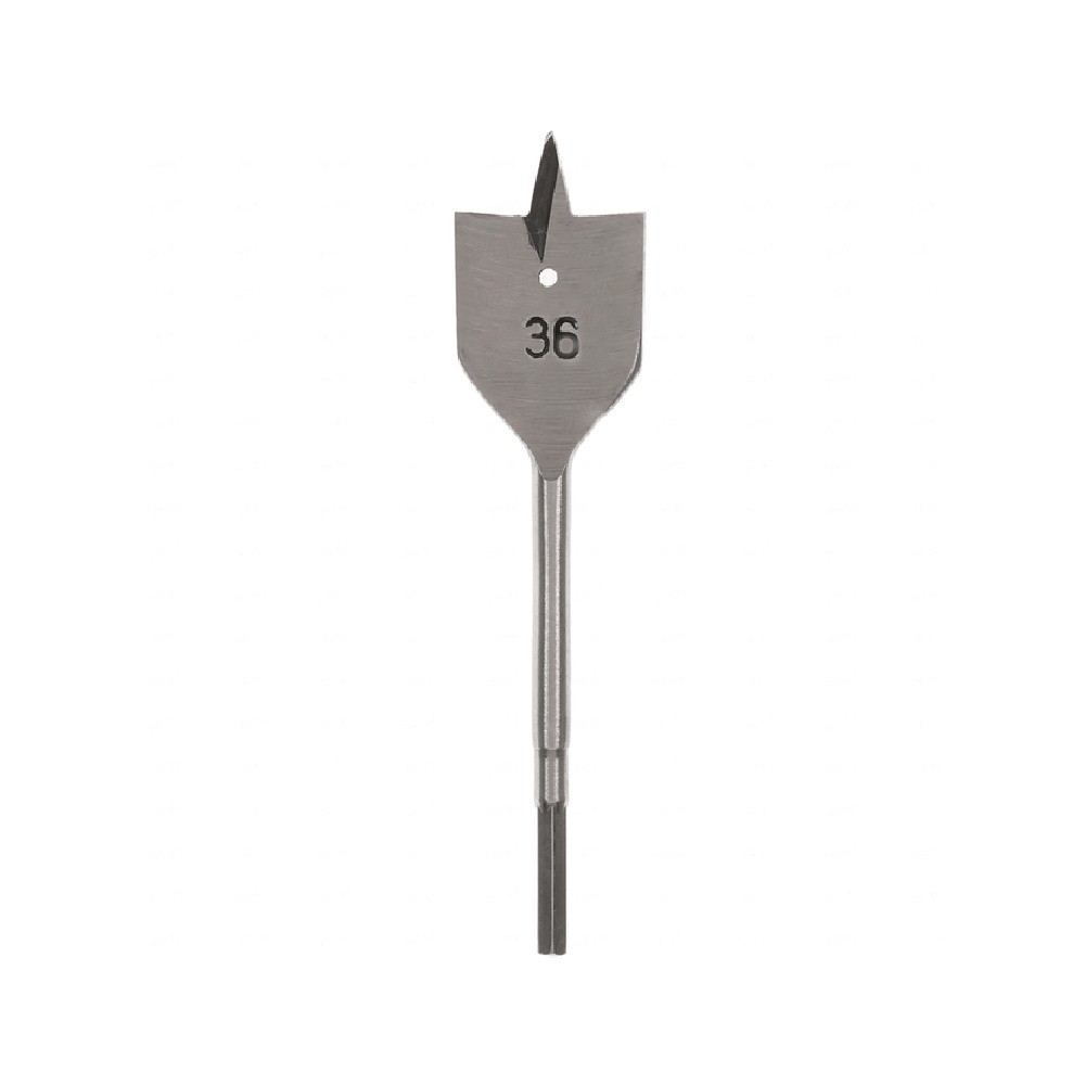 ดอกสว่านเจาะไม้ใบพาย  MAKITA D07858 ก้านกลม ขนาด 36x160mm 