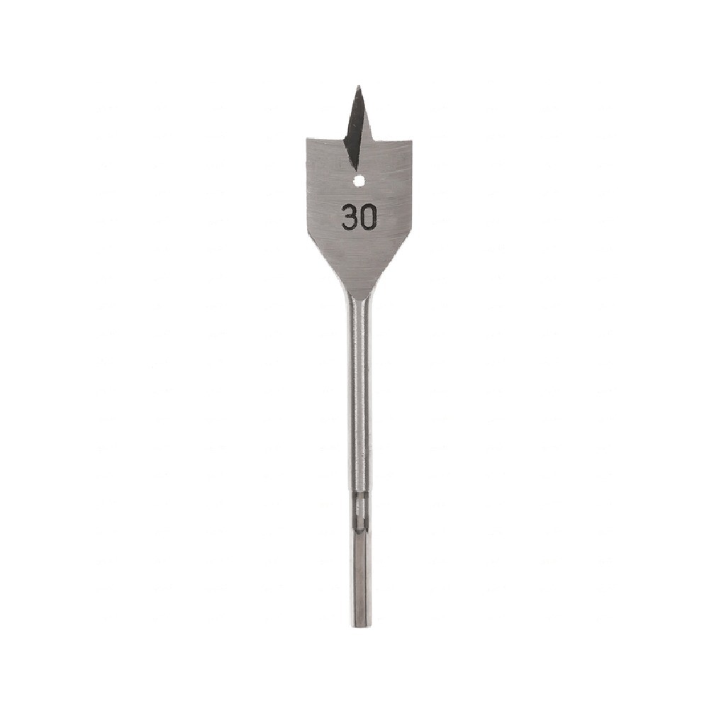 ดอกสว่านเจาะไม้ใบพาย  MAKITA D07814 ก้านกลม ขนาด 30x160mm 