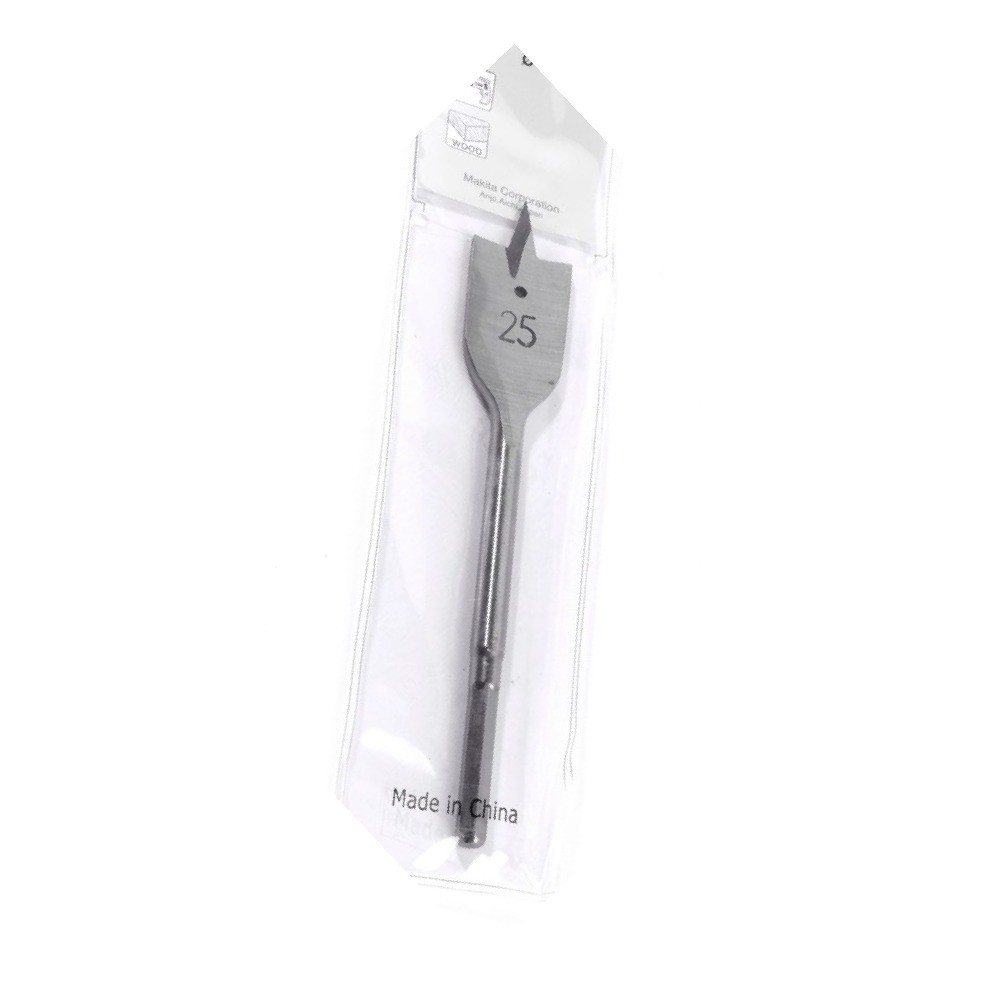 ดอกสว่านเจาะไม้ใบพาย  MAKITA D07783 ก้านกลม ขนาด 25x150mm 