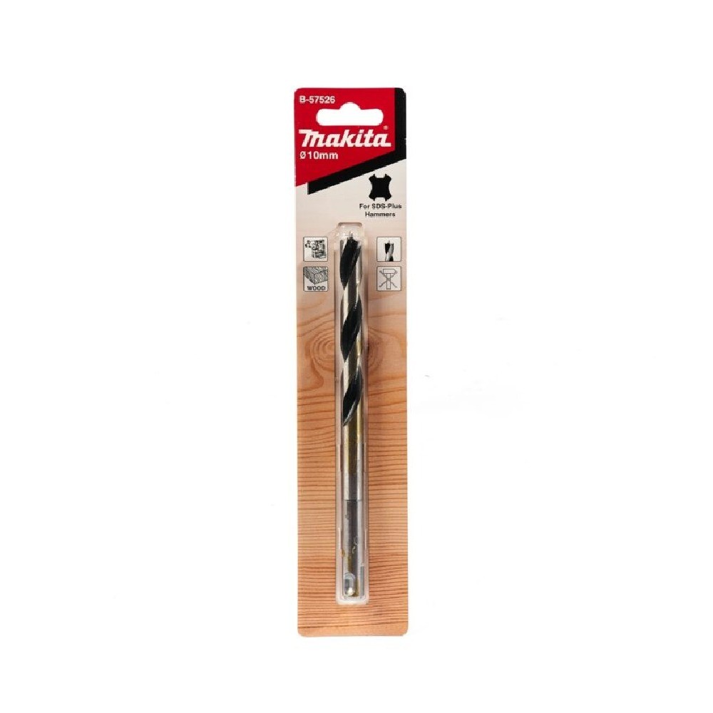 ดอกสว่านเจาะไม้  MAKITA  B57526 SDSPlus ขนาด 10×163 mm