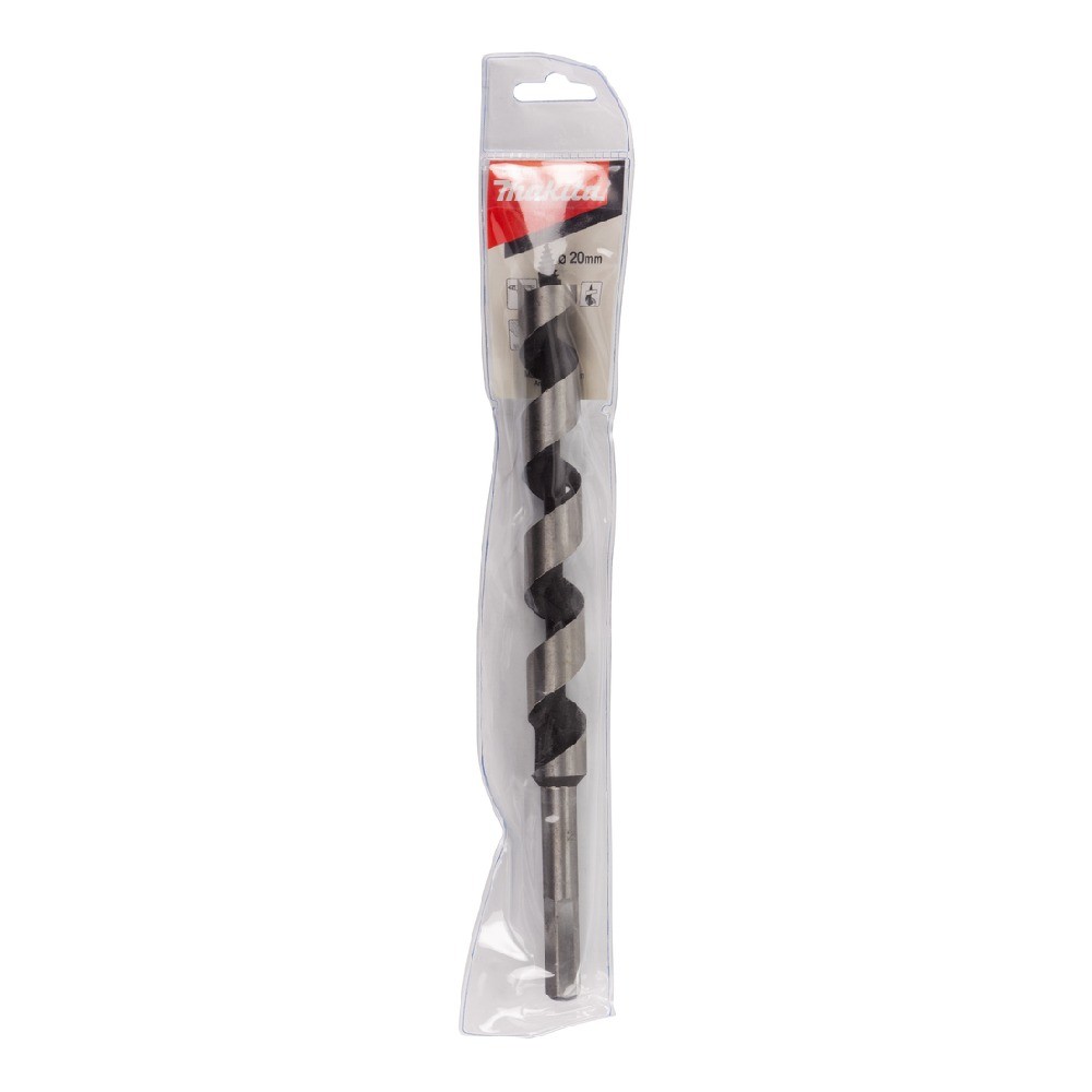 ดอกสว่านเจาะไม้  MAKITA  D07406 ก้านกลม  Single Spur Auger ขนาด 20×250 mm 