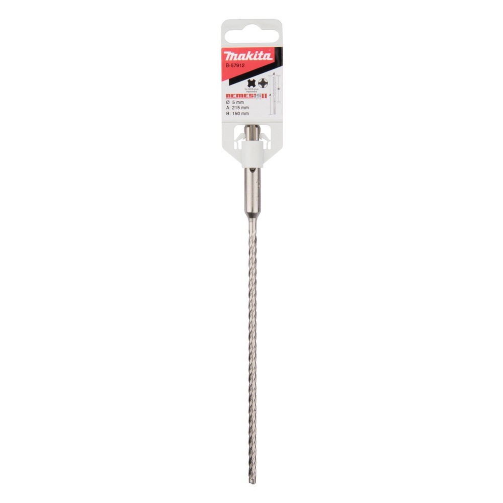 ดอกสว่าน MAKITA  B57912  SDS NemesisII 5 x 215 mm
