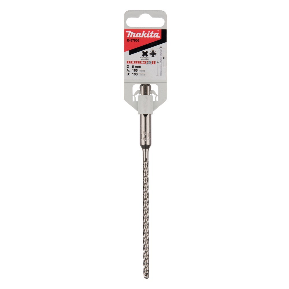 ดอกสว่าน MAKITA  B57906  SDS NemesisII 5 x 165 mm